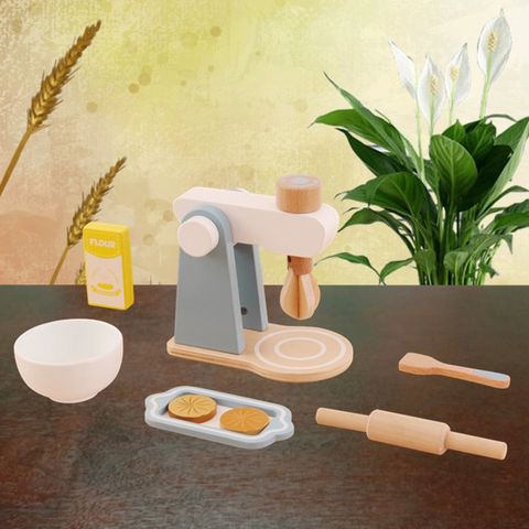 БЛЕНДЕР СЕТ ЗА МЕСЕЊЕ ЛЕБ (ДРВО) MR-0604 - Image 2