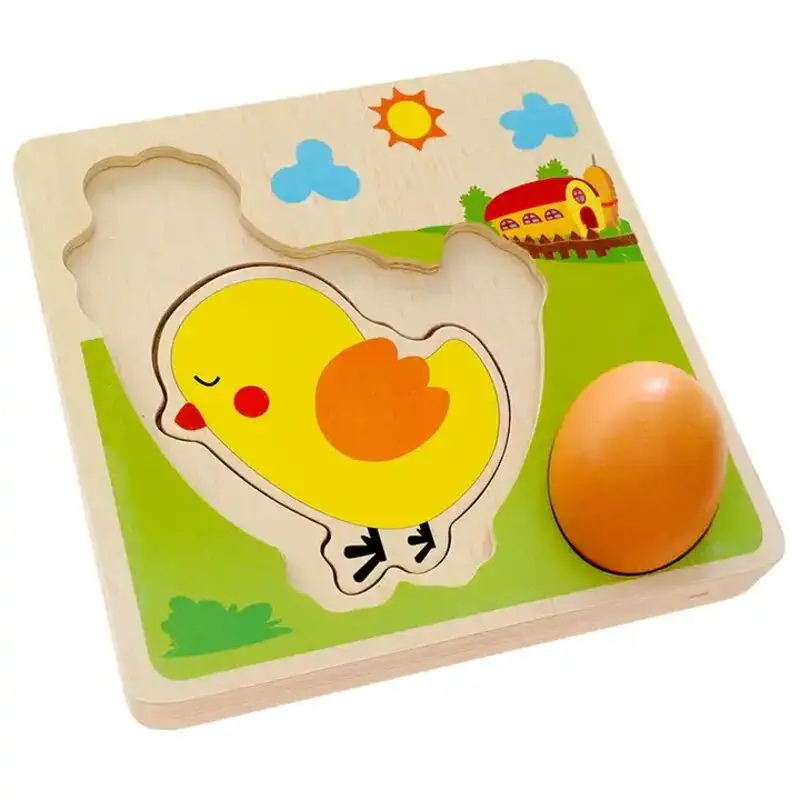 ДРВЕНА ИГРАЧКА СЕТ КОКОШКА СО ЈАЈЦЕ - MG03